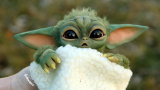 Of <i>Course</i> There's a 14-Month Waitlist for This $300 Unofficial Baby Yoda Toy
